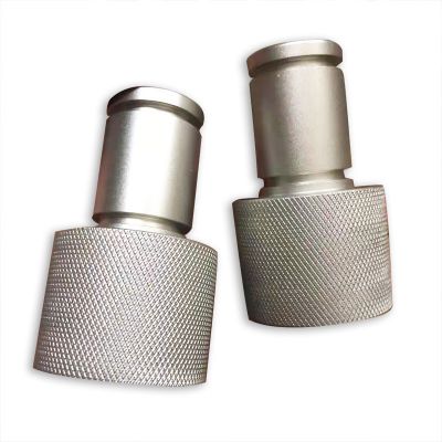 Dimond knurl precision relief handle 
